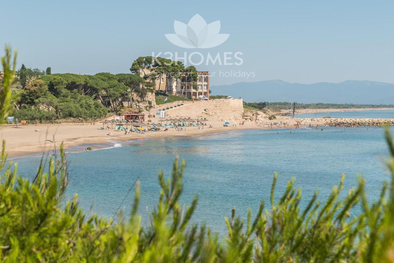 Bungalow Nomad Felicitat Villa L' Escala Eksteriør bilde