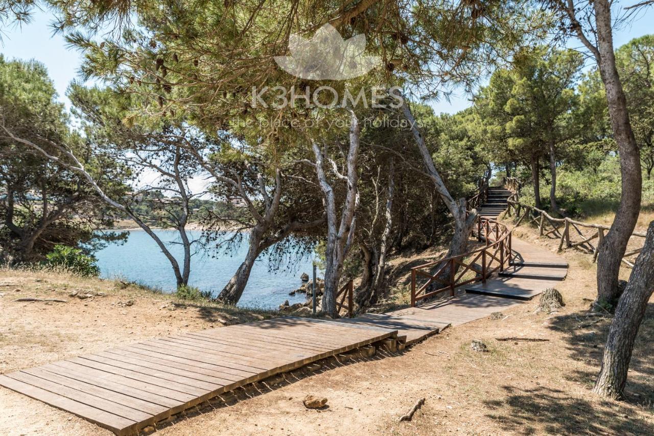 Bungalow Nomad Felicitat Villa L' Escala Eksteriør bilde